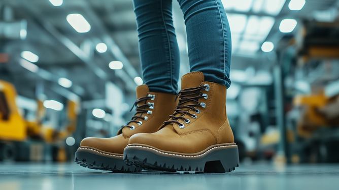 Bota Industrial Feminina: Conforto e Estilo No Trabalho