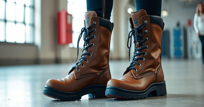 Bota de Seguran&ccedil;a Feminina: Estilo e Prote&ccedil;&atilde;o