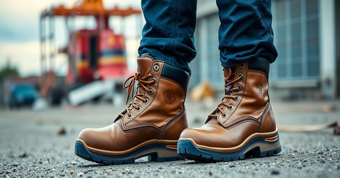 Bota de seguran&ccedil;a imperme&aacute;vel: prote&ccedil;&atilde;o e conforto