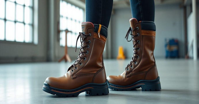 Bota Feminina Seguran&ccedil;a: Conforto e Prote&ccedil;&atilde;o