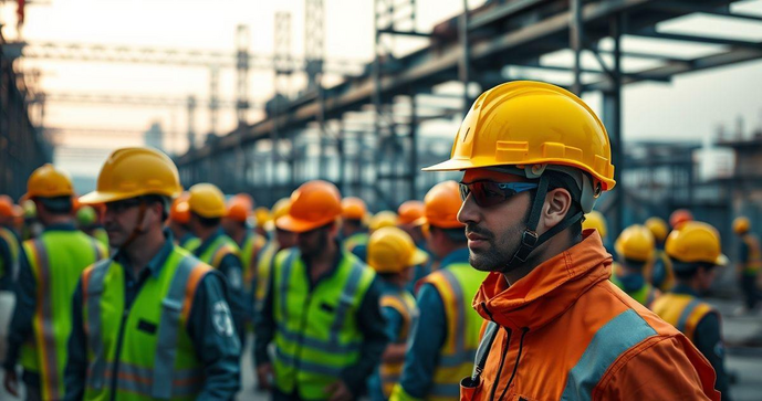 Capacete de obra: seguran&ccedil;a essencial no trabalho