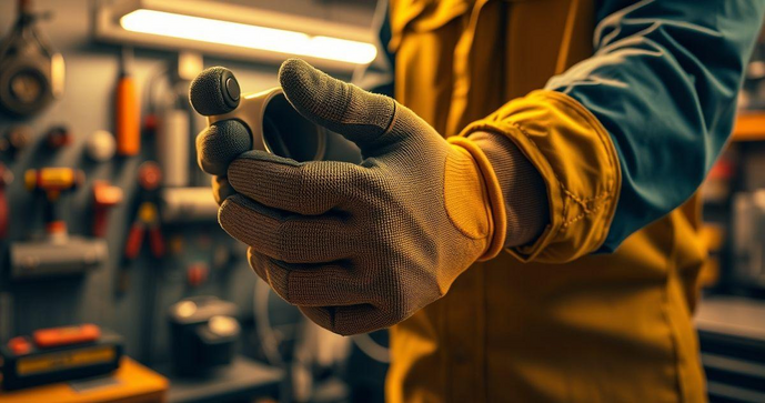 Luva para Eletricista Baixa Tens&atilde;o