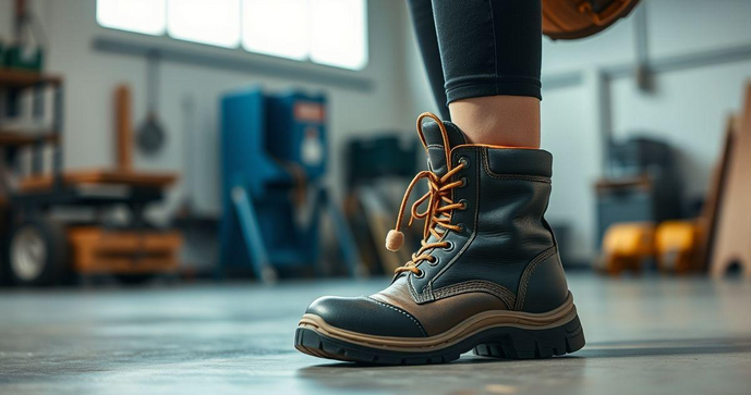Bota de Seguran&ccedil;a EPI Feminina: Como Escolher o Modelo Ideal para Sua Prote&ccedil;&atilde;o