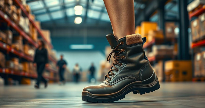 Bota de Seguran&ccedil;a EPI Feminina: Conforto e Prote&ccedil;&atilde;o para o Trabalho