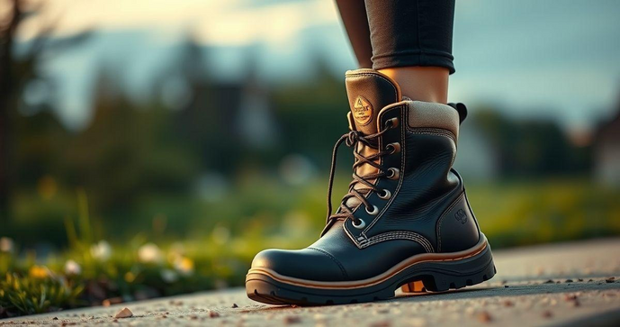 Bota feminina seguran&ccedil;a: escolha a melhor para sua prote&ccedil;&atilde;o e conforto