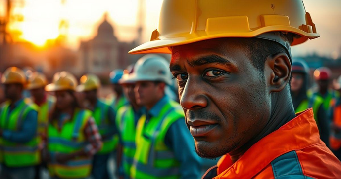 Capacete de obra &eacute; essencial para seguran&ccedil;a no trabalho
