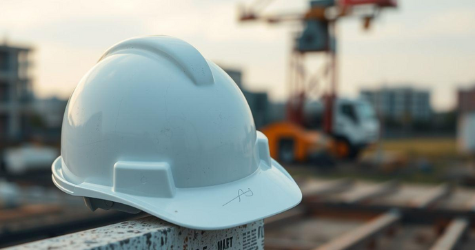 Capacete EPI Branco &eacute; Essencial para Seguran&ccedil;a no Trabalho e Conforto Di&aacute;rio