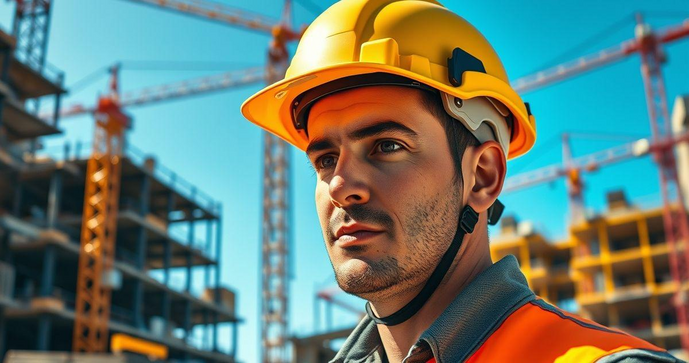 Capacete para engenheiro civil: seguran&ccedil;a e conforto em obras