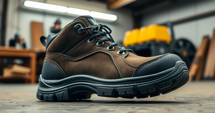 Sapato de seguran&ccedil;a masculino ideal para prote&ccedil;&atilde;o e conforto