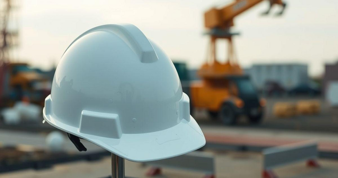 Capacete de obra branco: descubra os benef&iacute;cios e caracter&iacute;sticas essenciais
