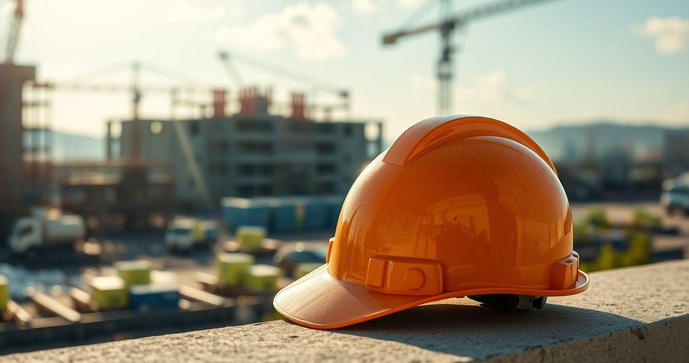 Capacete de Pedreiro &eacute; Essencial para Seguran&ccedil;a na Constru&ccedil;&atilde;o Civil