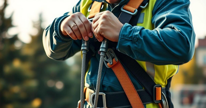 Como Escolher o Cinto de Seguran&ccedil;a Tipo Paraquedista com Talabarte Duplo Ideal