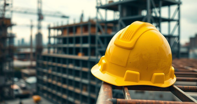 Capacete engenheiro civil &eacute; essencial para seguran&ccedil;a e conforto no trabalho em obras. Descubra como escolher o ideal.
