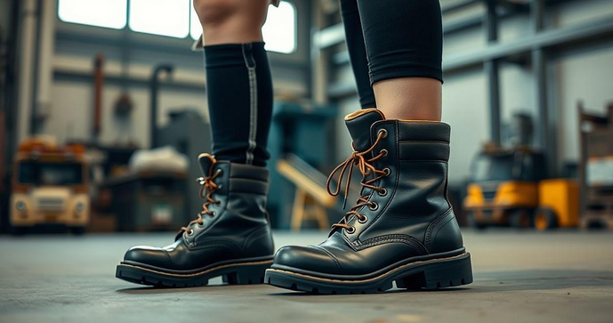 Descubra as Melhores Botas Femininas de Seguran&ccedil;a para Trabalho