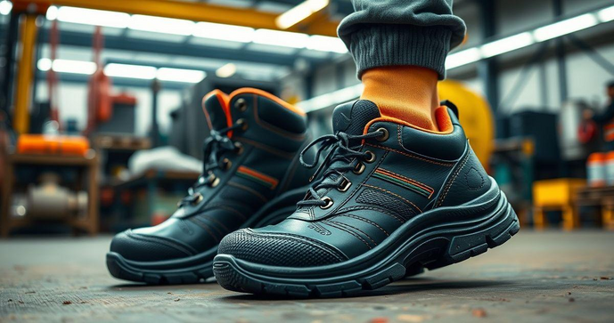 Sapato de seguran&ccedil;a masculino: proteja seus p&eacute;s com estilo e conforto