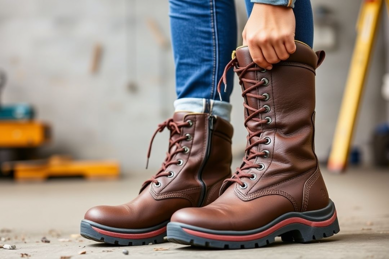 Bota segurança do trabalho feminina é essencial para proteção e conforto no ambiente profissional
